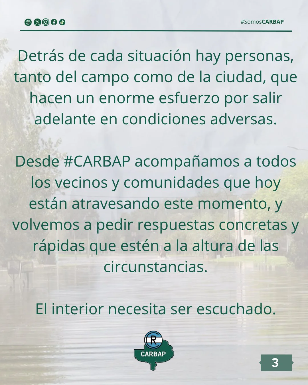 Reclamo de Carbap