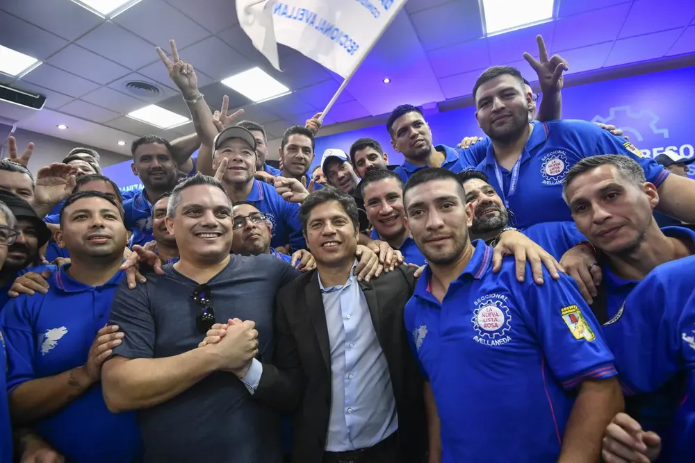 Kicillof en Congreso de la UOM