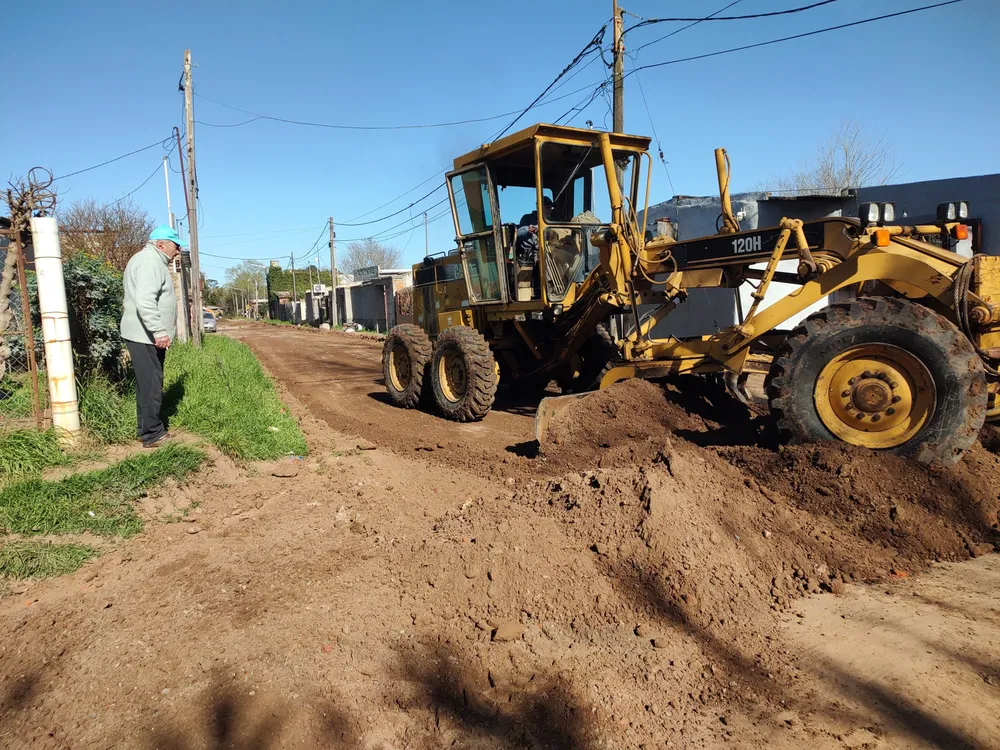 obras en calles rojas