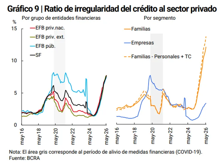 Morosidad Informe BCRA