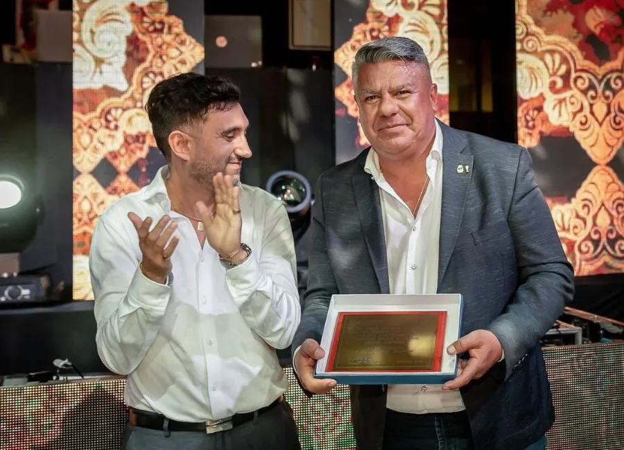 Ariel Vallejo y Claudio Tapia