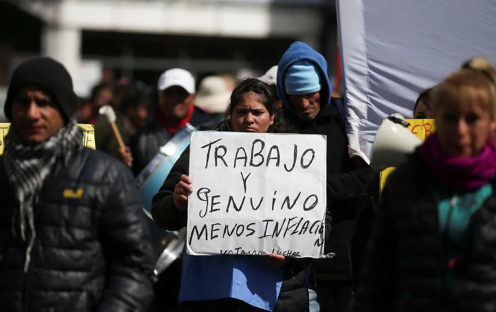 Desempleo en Argentina Desempleo en Argentina