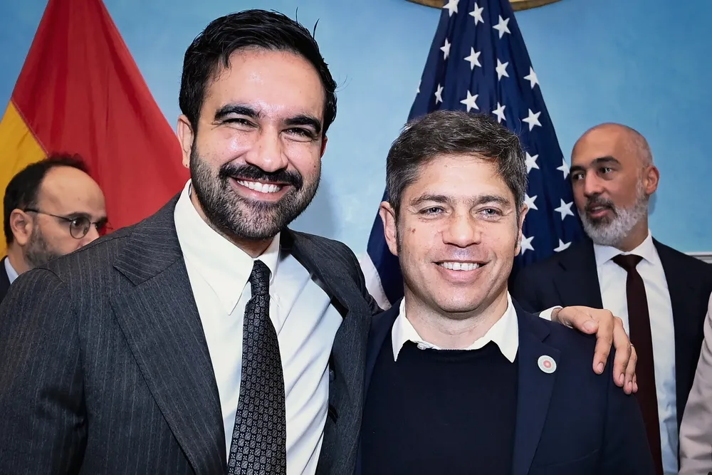 Axel Kicillof con Zohran Mamdani