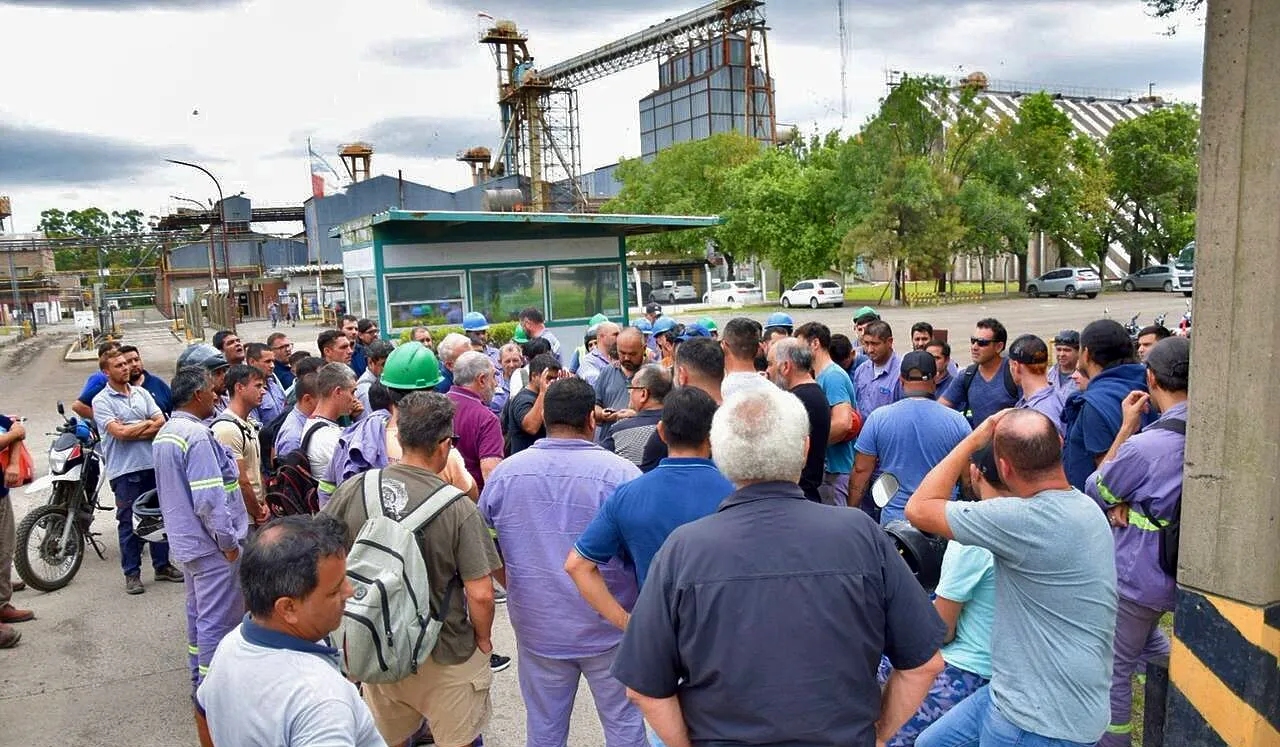 Trabajadores de Vicentin
