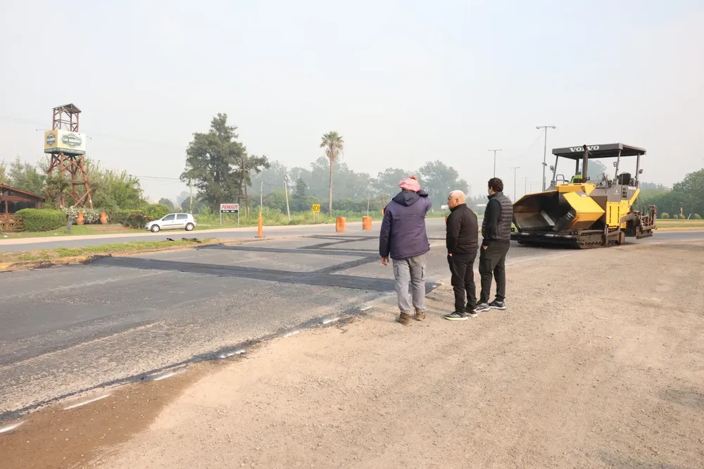 La repavimentación de la Ruta 1001 entra en su etapa final 2
