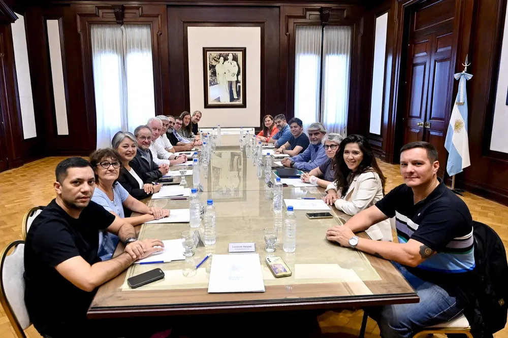 Kicillof y sindicalistas