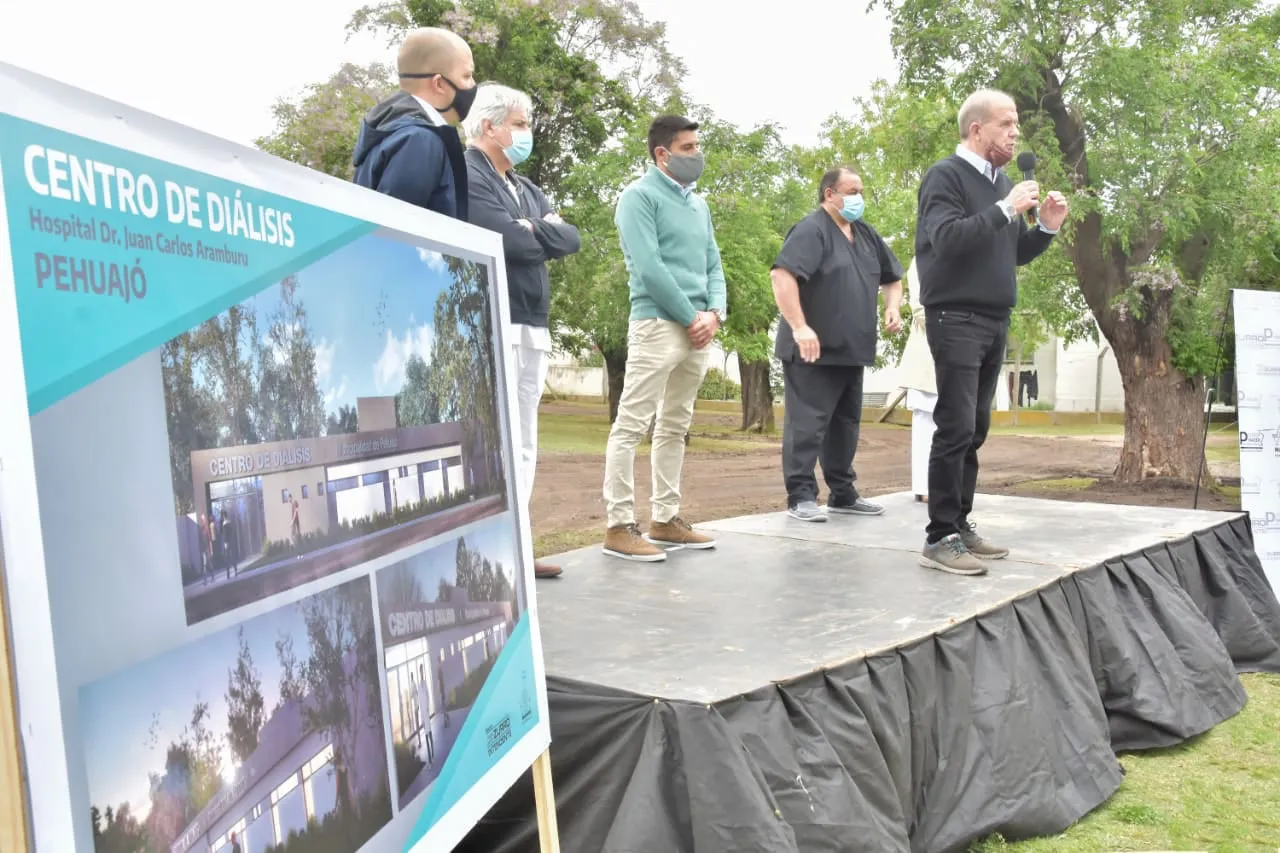 Zurro anunció la construcción de un Centro Regional de Diálisis para Pehuajó