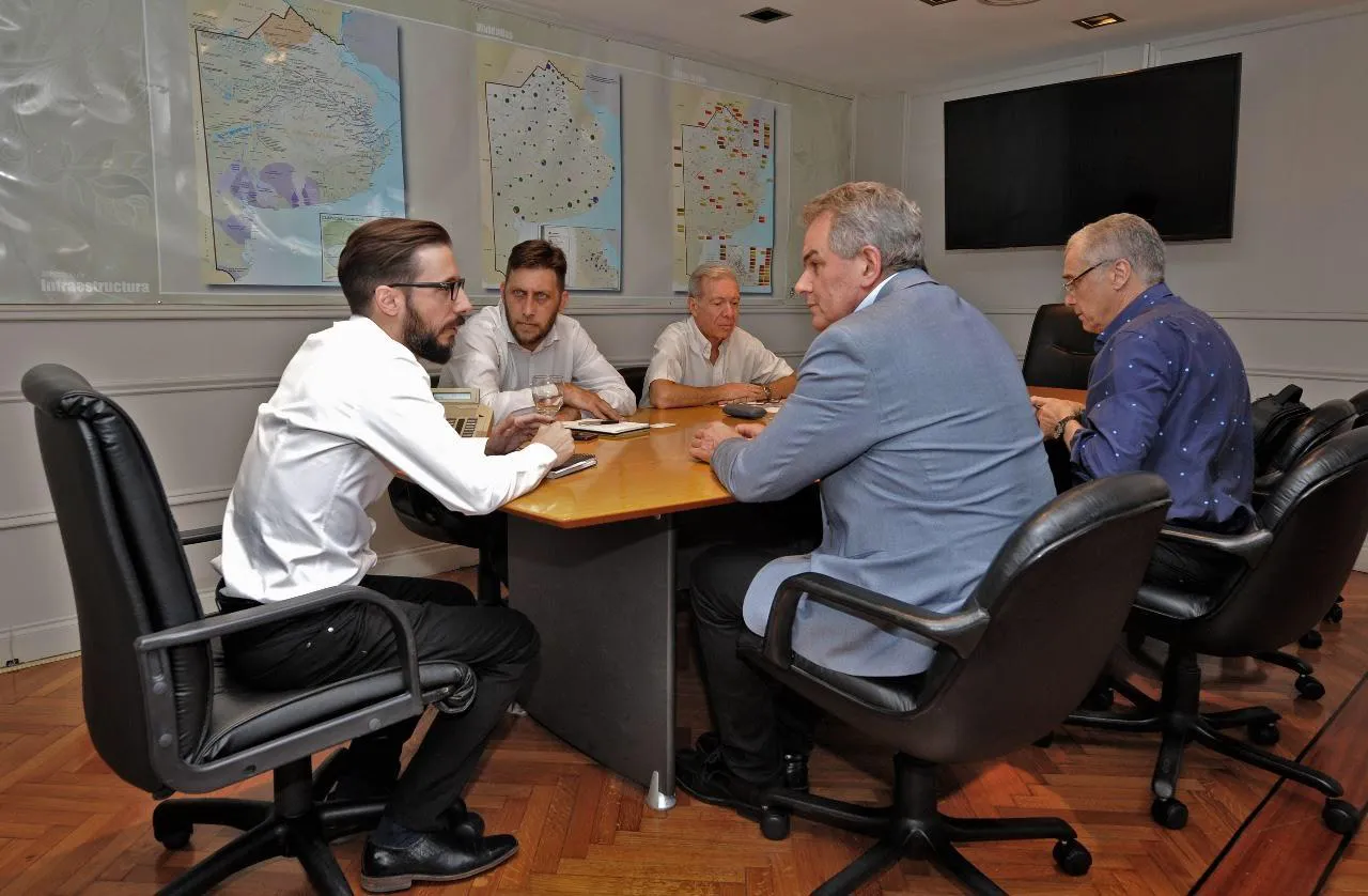 Héctor Gay se reunió con Santiago Cafiero y con ministros bonaerenses