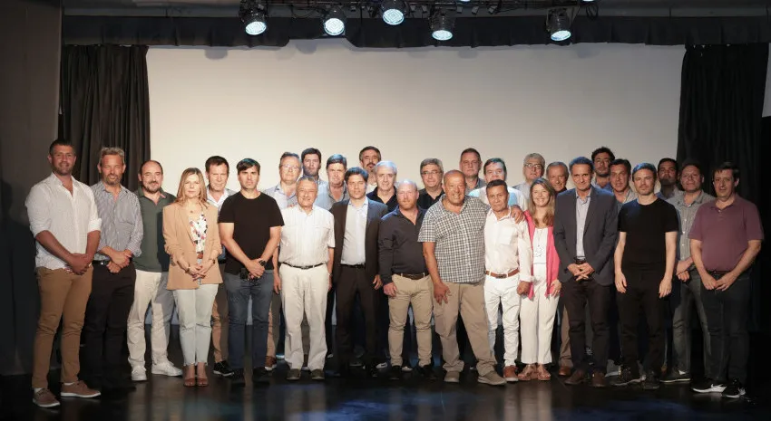 Guardia formó parte de un encuentro con Axel Kicillof.