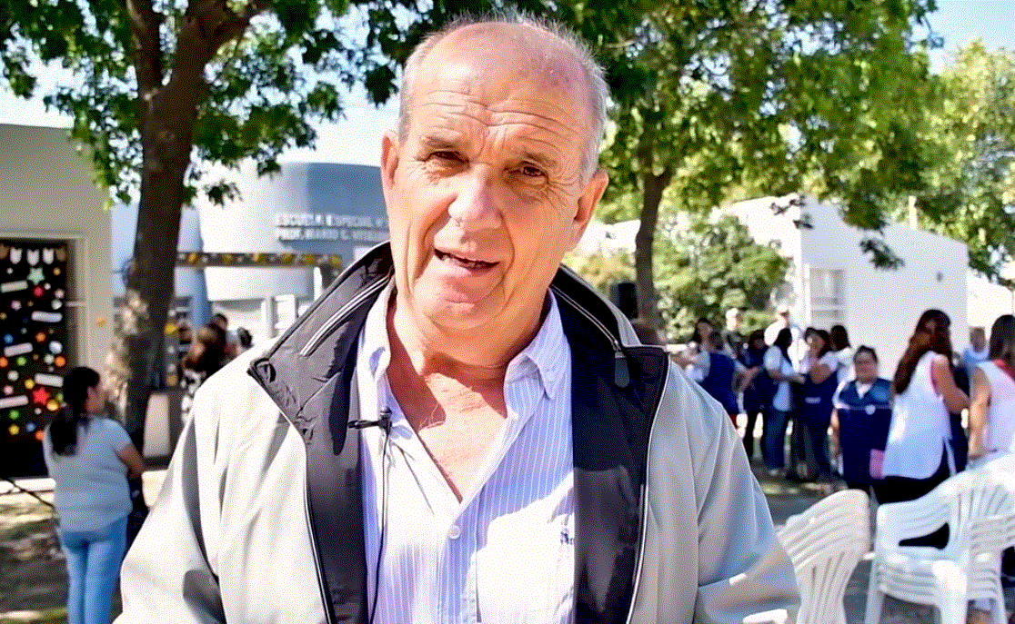 Pablo Zurro, intendente de Pehuajó.