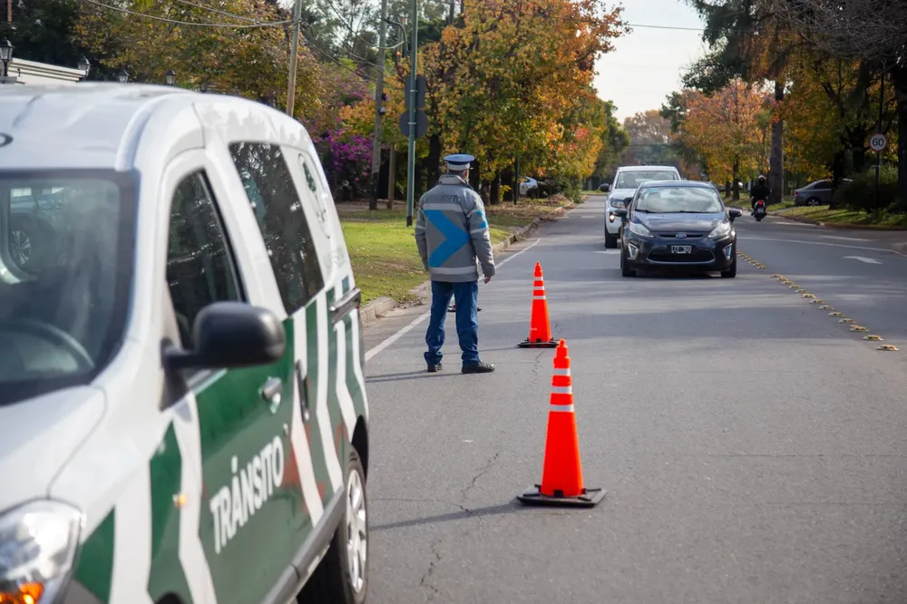 Se refuerza la fiscalización de velocidad con operativos de tránsito en avenidas