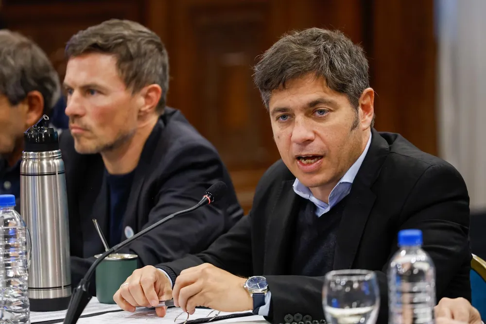 Axel Kicillof y Augusto Costa