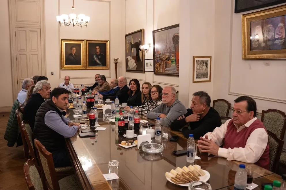 Reunión de la mesa chica de la CGT