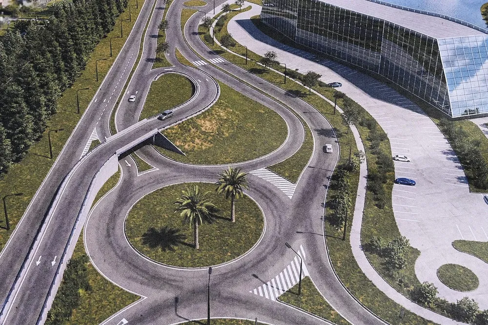 Zamora monitoreó el avance del nuevo puente sobre Camino Bancalari-Benavídez 2
