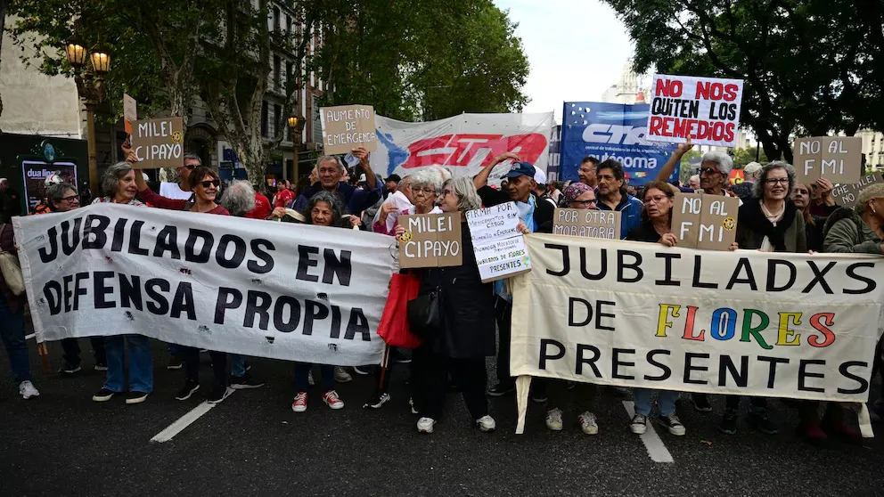 Jubilados CTA Movilización