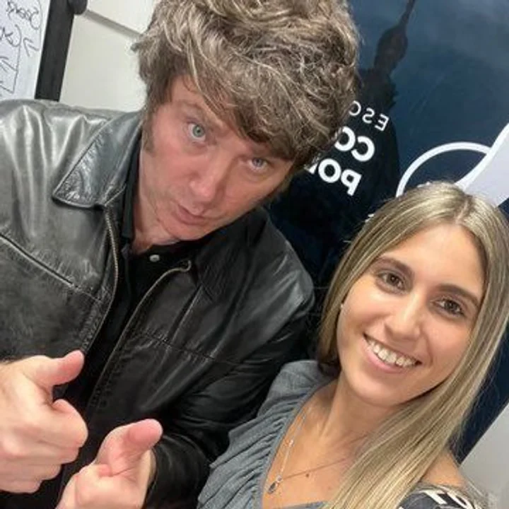 Javier Milei-Geraldine Calvella Javier Milei-Geraldine Calvella
