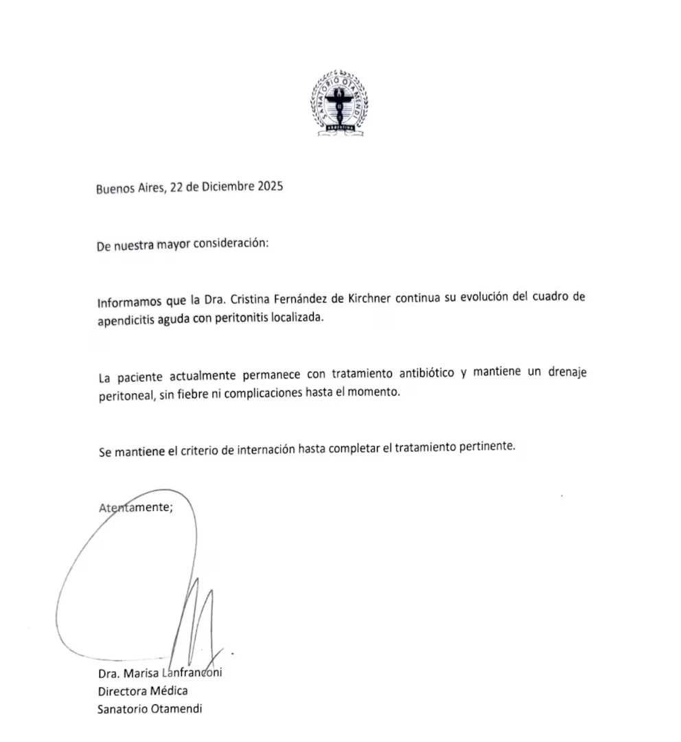 CFK Parte médico