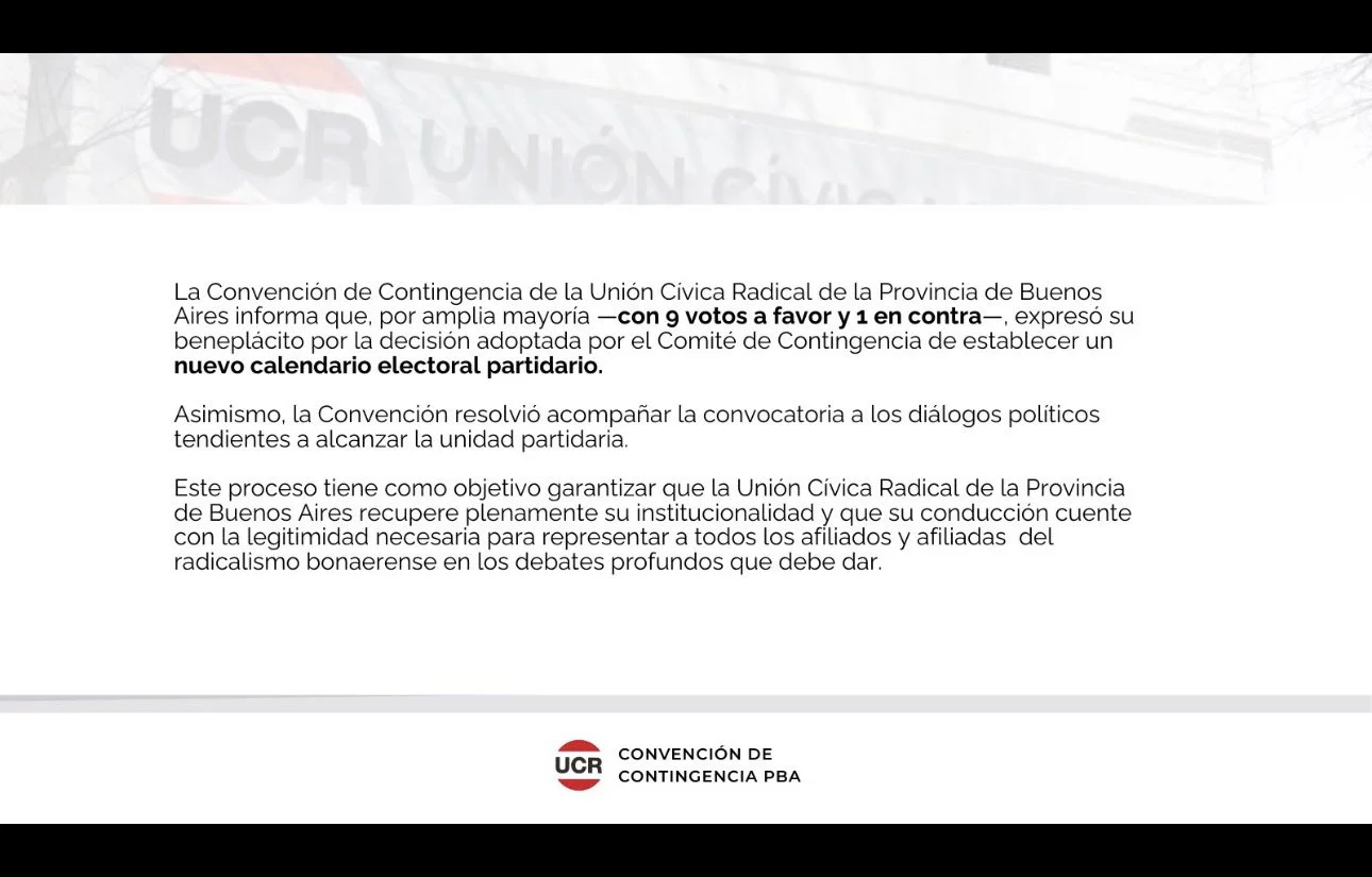 Convención de Contingencia UCR