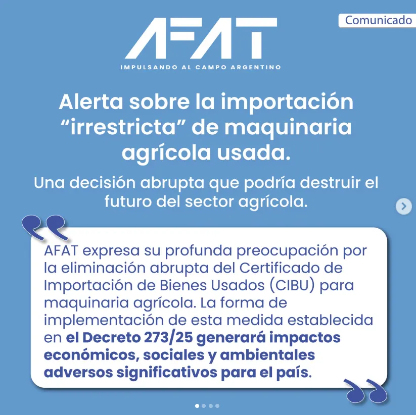 AFAT Comunicado