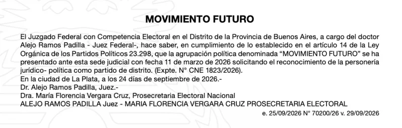 Movimiento Futuro.