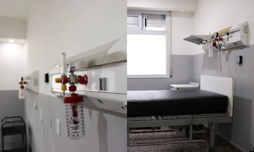 Continúan las refacciones en habitaciones del Hospital Garré de Carlos Tejedor.